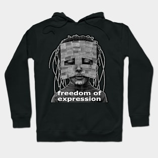 freedom of expression Hoodie